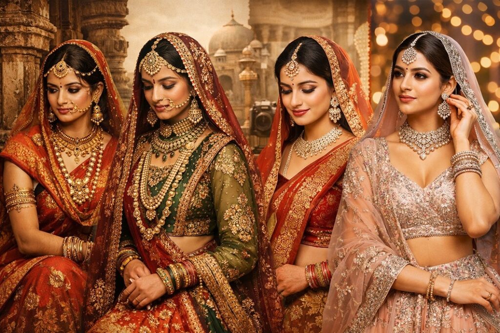 How the Indian Wedding Fashion Has Evolved Through the Ages?